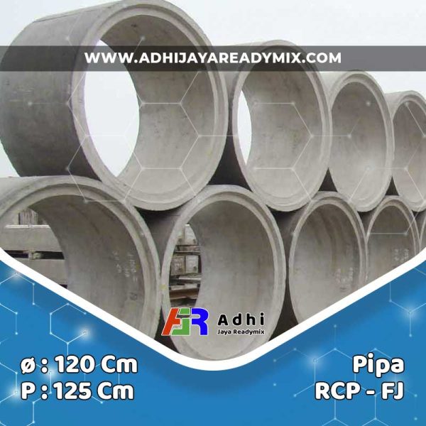 Pipa RCP FJ Diameter 120 Panjang 125 Cm