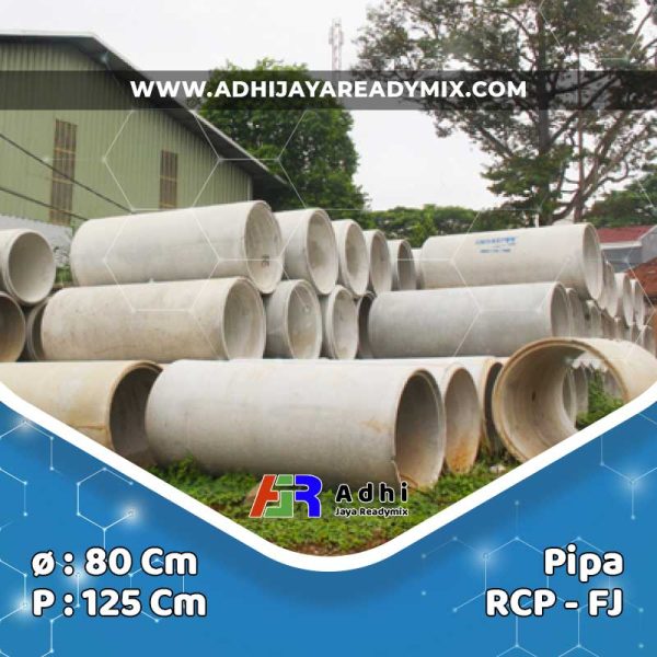 Pipa RCP FJ Diameter 80 Panjang 125 Cm