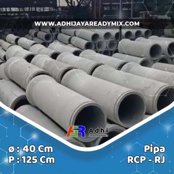 Pipa RCP RJ Diameter 40x125 Cm