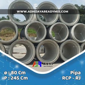 Pipa RCP RJ Diameter 80x245 Cm